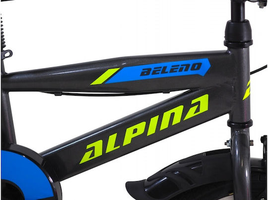 Alpina 18" Kids' BMX Bicycle with Aluminum Frame Gray
