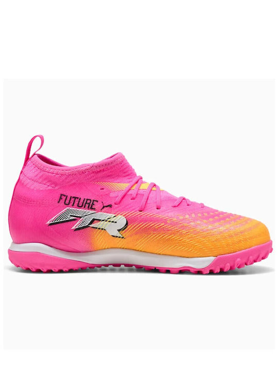 Future 9 Match TT Kids Soccer Cleats & Shoes with Turf Pink