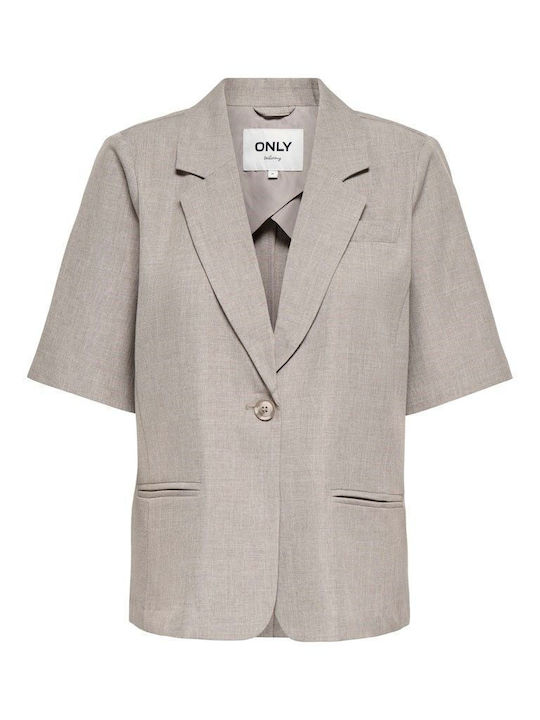 Only Blazer pentru femei Sacou Bej