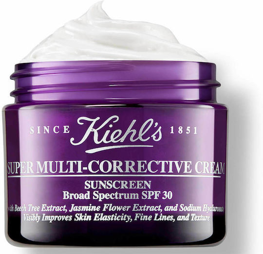 Kiehl's Super Multi-Corrective Κρέμα Προσώπου Ημέρας με SPF30 για Ενυδάτωση & Αντιγήρανση με Υαλουρονικό Οξύ 50ml