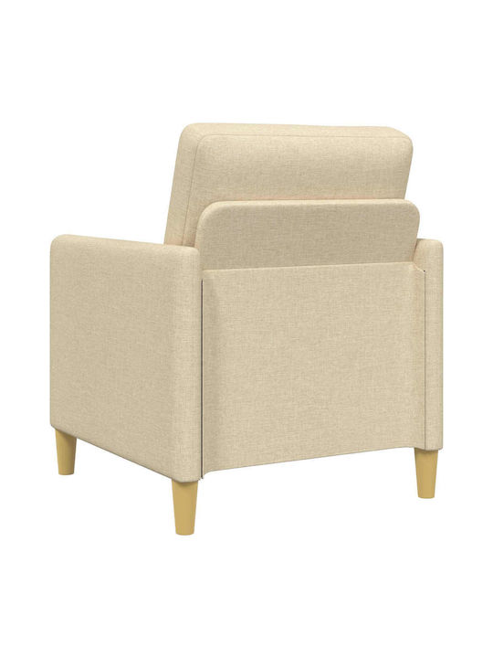 Cream Armchair 72x78x87cm