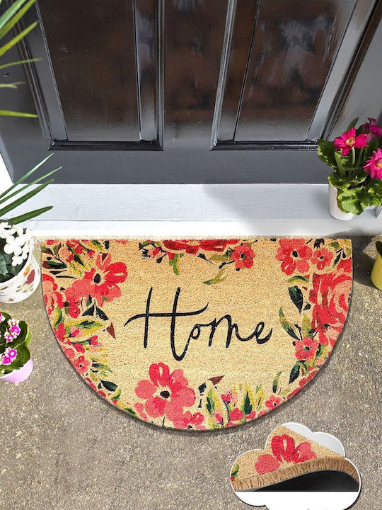 SteweHome Non-Slip Multicolour Doormat Cut to Size Width 45cm