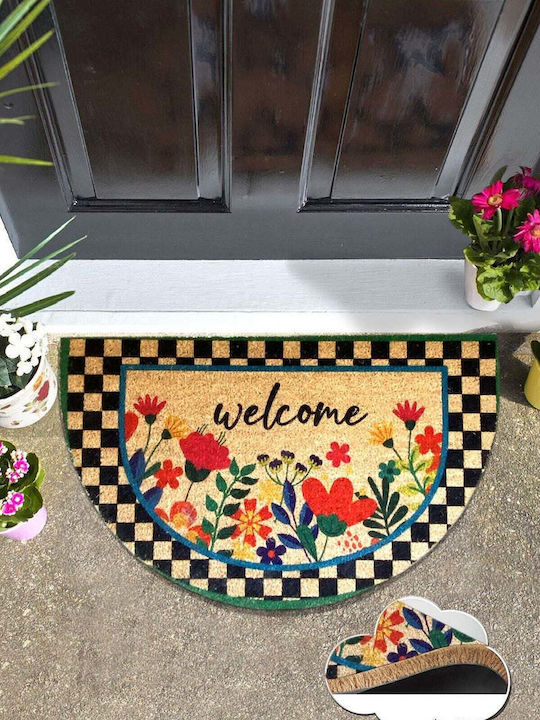 SteweHome Non-Slip Multicolour Doormat 45x75cm
