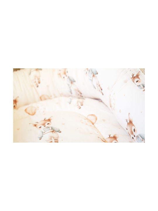 Grandes Suenos Baby-Kissen Nest Beige 80x100cm