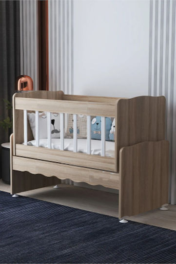 SteweHome Babybett Rosa mit Matratze 100x112cm