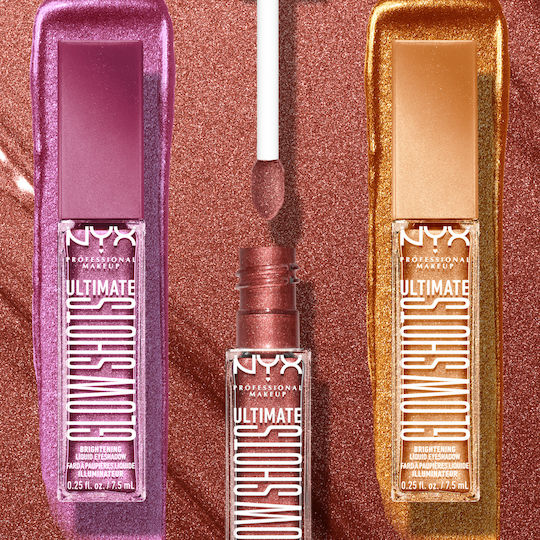 NYX Professional Makeup Ultimate Glow Shots Eye Shadow in Liquid Form 17 Po$H 7.5ml