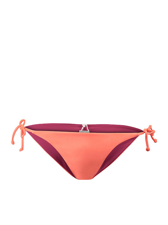Bikini Slip Cu Dantelă Portocalii