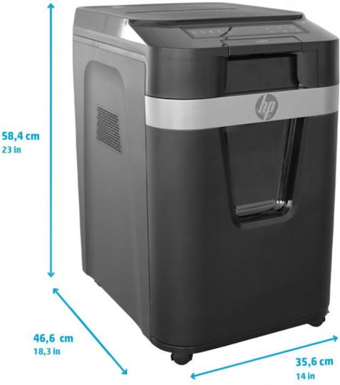 HP Pro Shredder Auto 200CC Cross Cut 200-Sheet Paper Shredder