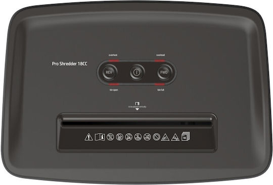 HP Proshredder 18cc Cross Cut 18-Sheet Paper Shredder