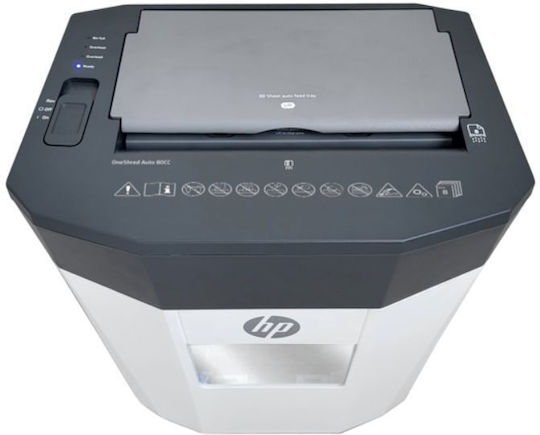 HP Oneshred Cross Cut 80-Sheet Paper Shredder