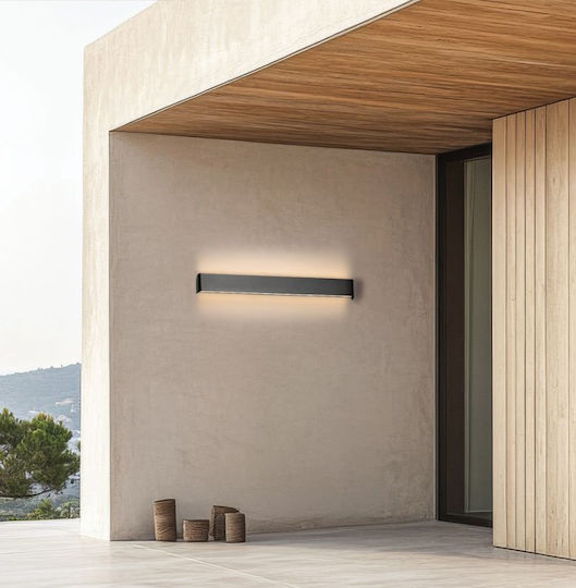 Viokef Στεγανό Επιτοίχιο Εξωτερικό Φωτιστικό LED 20W 60εκ.