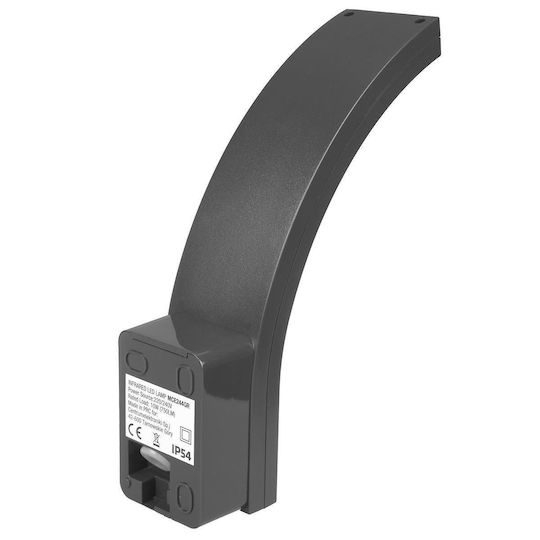 Maclean Energy Επιτοίχιο Εξωτερικό Φωτιστικό LED IP54 10W με Φυσικό Λευκό Φως