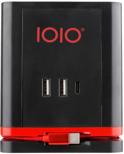 USB разклонител Olympia Socket Cube Ioio SW 1000 Черен