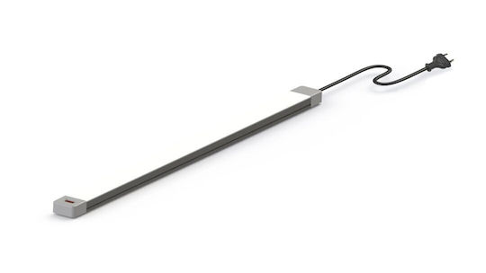 Under-Cabinet LED Light 9W Cool White with Switch L60xD3.5xH1.6cm