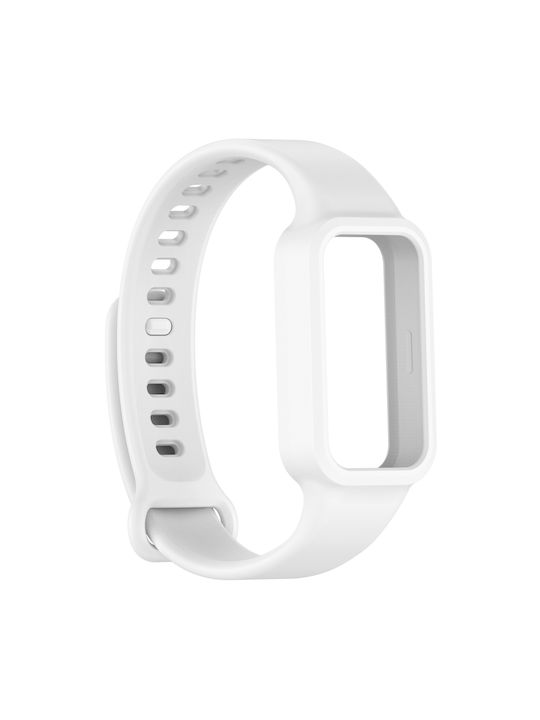Λουράκι Σιλικόνης Λευκό (Xiaomi Smart Band 9 Active)