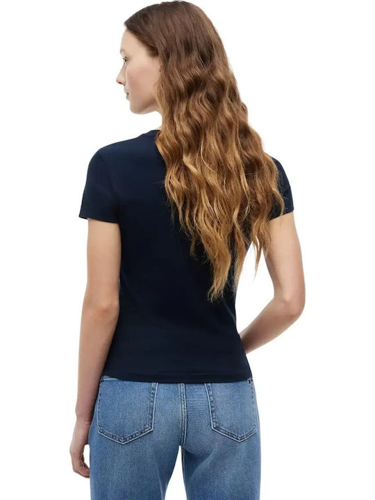 Tommy Hilfiger Tricou Albastru Marin Tommy Hilfiger Tricou Albastru Marin