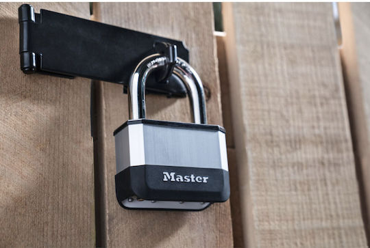 Master Lock Λουκέτο Πέταλο με Κλειδί 67mm