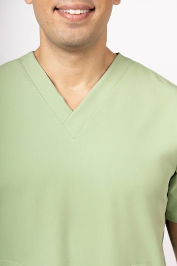 Numascrubs Male Medical Blouse Green