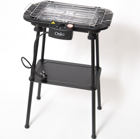 Osio With Legs Electric Grill Grill 2000W with Adjustable Thermostat 37.4cmx21.9cmcm
