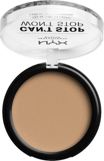 NYX Professional Makeup Can't Stop Won't Stop Compact Make Up Medium Olive 10.7gr