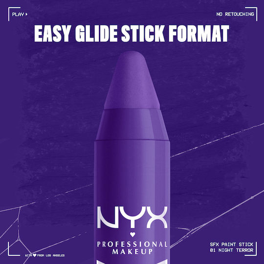NYX Professional Makeup Sfx Face & Body Stick Make Up Night Terror 3gr