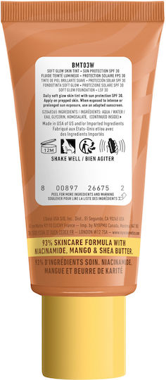 NYX Professional Makeup Buttermelt Glaze Liquid Make Up SPF30 03 Cashew Butta 30ml