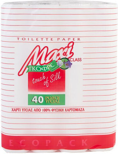 Maxi Deco Toilet Paper 40 Rolls