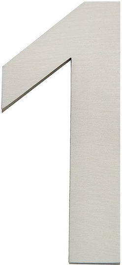 Αριθμοί 932 Ίνοξ Ματ Zogometal Η:70mm