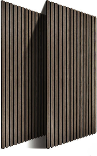 Комплект Акустични Панели 120 X 60 См Тъмнокафяв 120x2x60 См