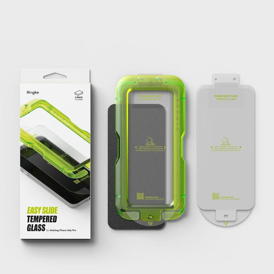Ringke Sticlă Tempered Glass 0.35mm 2 Bucăți Nothing Phone (4a) Pro