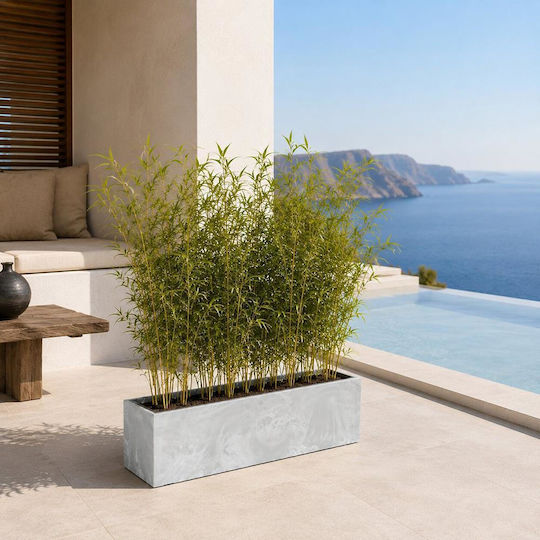 Next Plastic Light Gray Planter Box Next Plastic Light Gray Planter Box