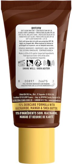 NYX Professional Makeup Professional Makeup Buttermelt Glaze Soft Glow Skin Tint 09 Hazelnut Butta 30ml