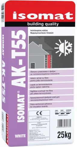 Isomat AK-T55 Light Adeziv Plăci de izolare termică Alb 20kg