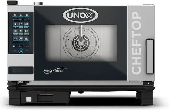 Unox ChefTop XEVC Ηλεκτρικός Φούρνος με Ατμό 5kW 0311-EPRM