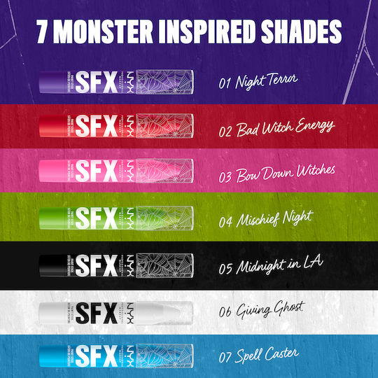 NYX Professional Makeup Sfx Face & Body Stift Midnight In LΑ 3gr