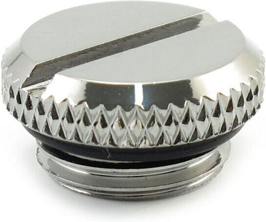 G1/4 Inch Thread Stop Plug V2 10 Pack Chrome