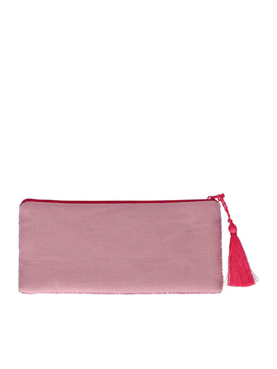 Elodie Cosmetic Bag L Motive Love Pink