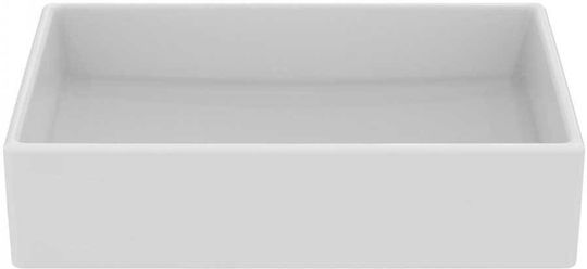 Ideal Standard I.life Επικαθήμενος Νιπτήρας Πορσελάνης 50x42x14cm Λευκός