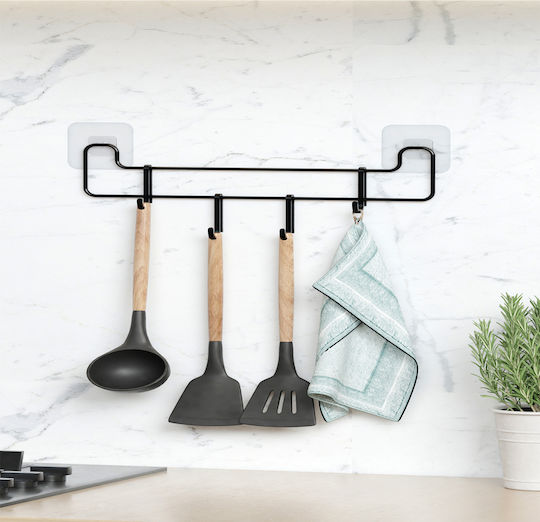Femmit Bucătărie Hangers Metalică 30 cm Neagră