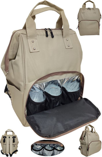 Stewehome Set 3 Pieces Baby Care Carry Port Bebe Bag Brown
