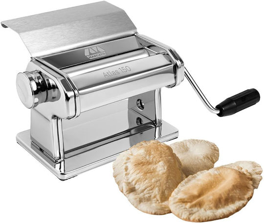 Marcato Atlas 180 Slide Pasta Sheet/Pasta Machine Manual Stainless Steel 010.002.002