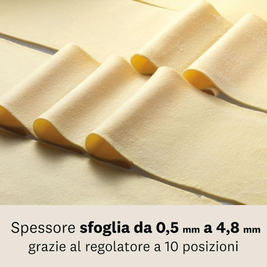 Marcato Atlas 180 Slide Pasta Sheet/Pasta Machine Manual Stainless Steel 010.002.002