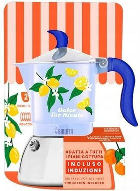 Bialetti Електрическа Кафеварка За Еспресо Inox Синя