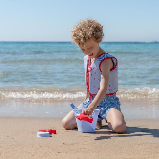 Kinder Strandspielzeug Silikon 6 Stück Blau 18+ Monate