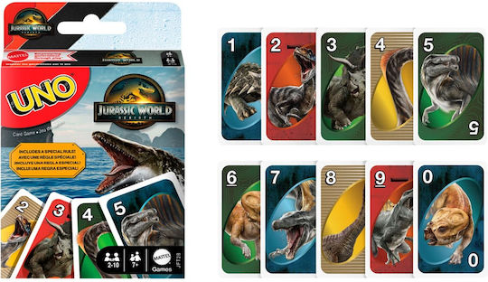 Επιτραπέζιο Παιχνίδι Jurassic World Rebirth για 2-10 Παίκτες 7+ Ετών (EN) Mattel