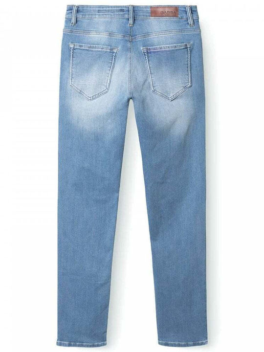 Men's Jeans Pants with Slim Fit Light Blue