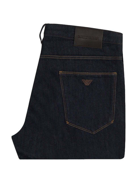 Herren Jeanshosen Elastisches Slim Fit Blau