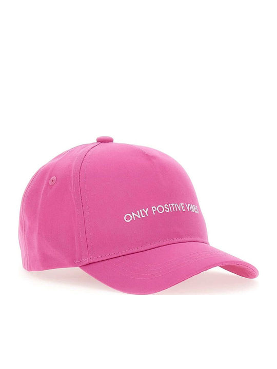 Guess Παιδικό Καπέλο Baseball Φούξια