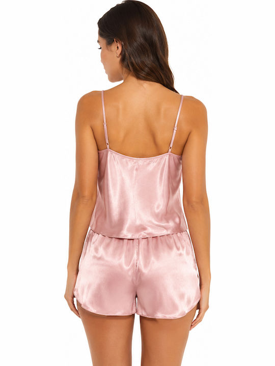 Primoda Primoda Damen Schlafanzug & Pyjamas Sommer Babydoll Sappio Apfel 9089-Sapio