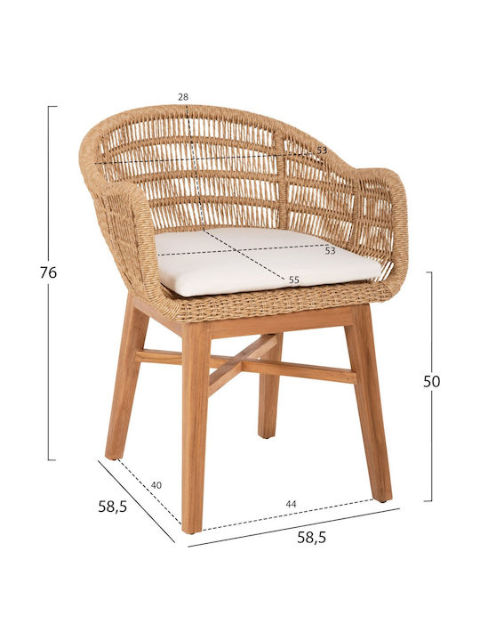 Set Dining Pentru Exterior 5 Piese Negru